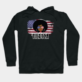 Afro American Girl Hoodie